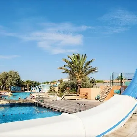 Mobil Home Camping Le Mar Estang Bord De Plage Canet-en-Roussillon Exterior foto