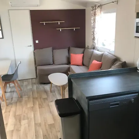 Mobil Home Camping Le Mar Estang Bord De Plage Canet-en-Roussillon Exterior foto