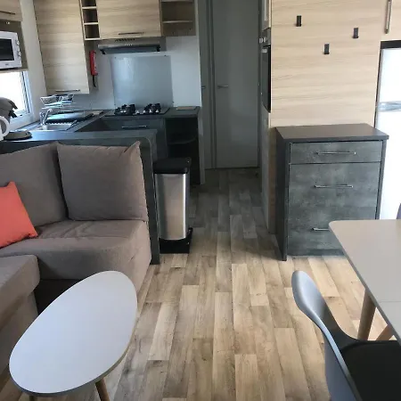 Mobil Home Camping Le Mar Estang Bord De Plage Canet-en-Roussillon Exterior foto